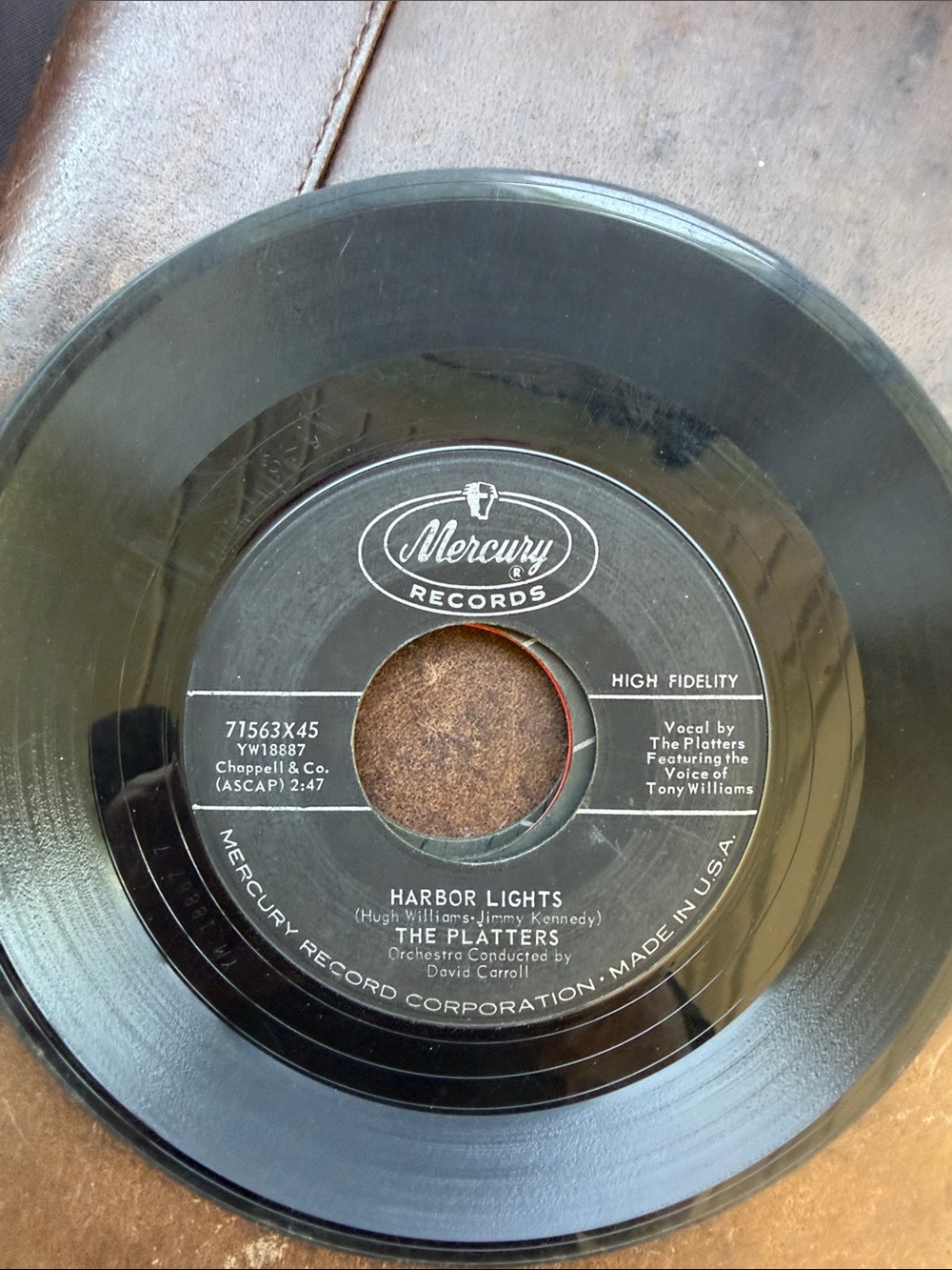 Lot of 4 Mercury Records 45 RPM Singles